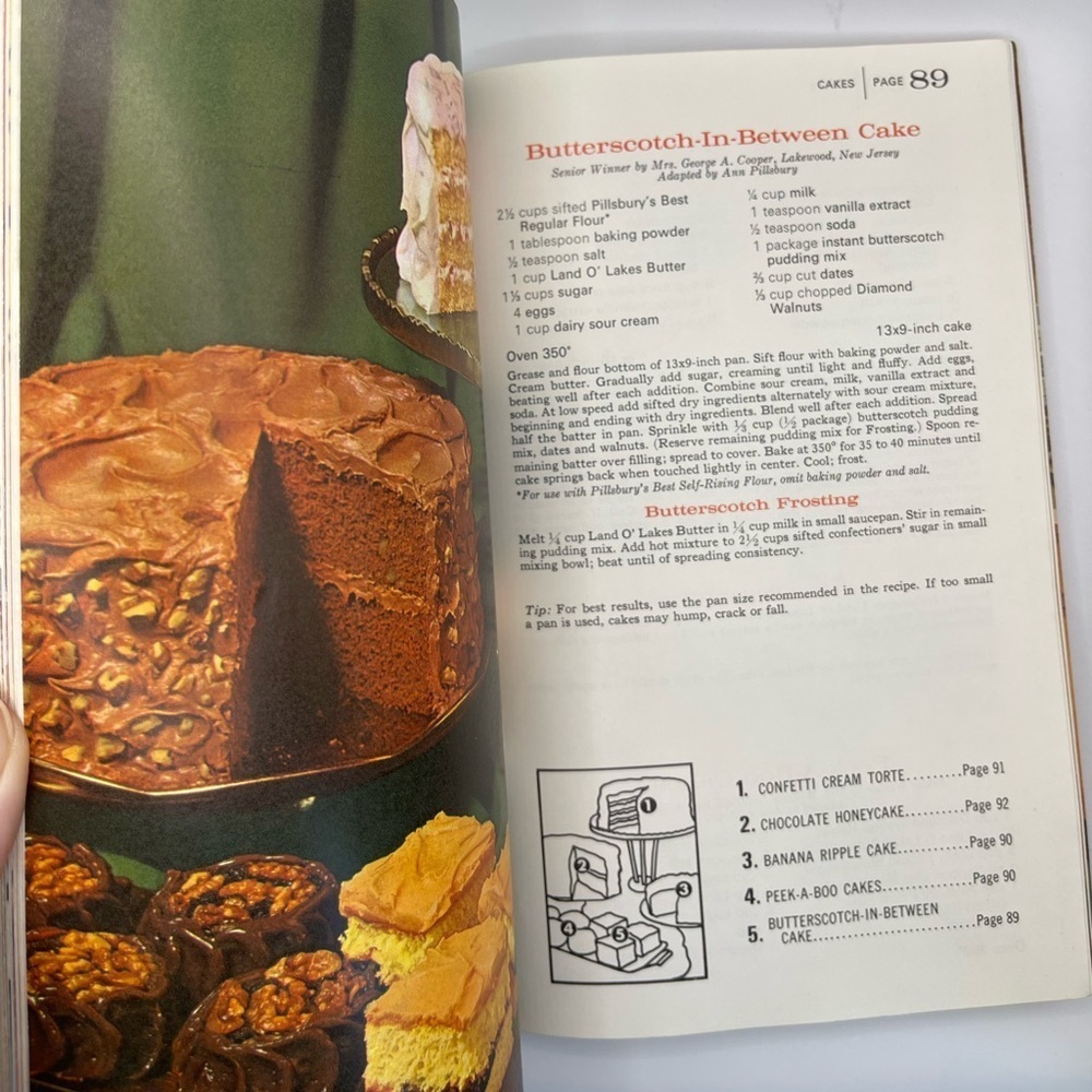 100 New Bake Off Recipes Vintage Grand National Pillsbury 1965 USA Winners - Picture 5 of 12